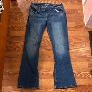 Wrangler Women's Dark Blue Boot Cut Jeans